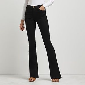 River Island Black Flare Jeans